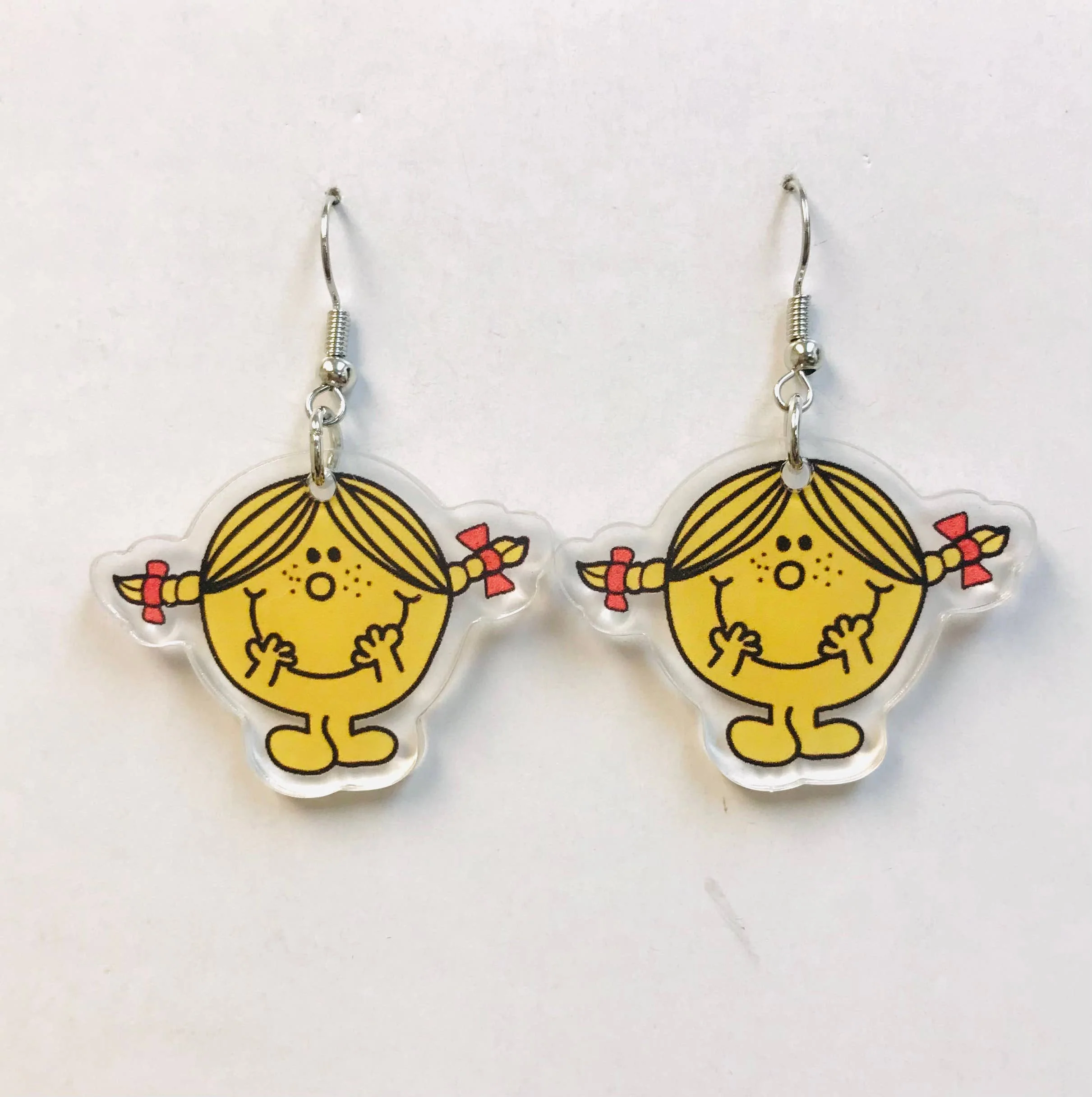 Acrylic Cute Little Missy Earrings