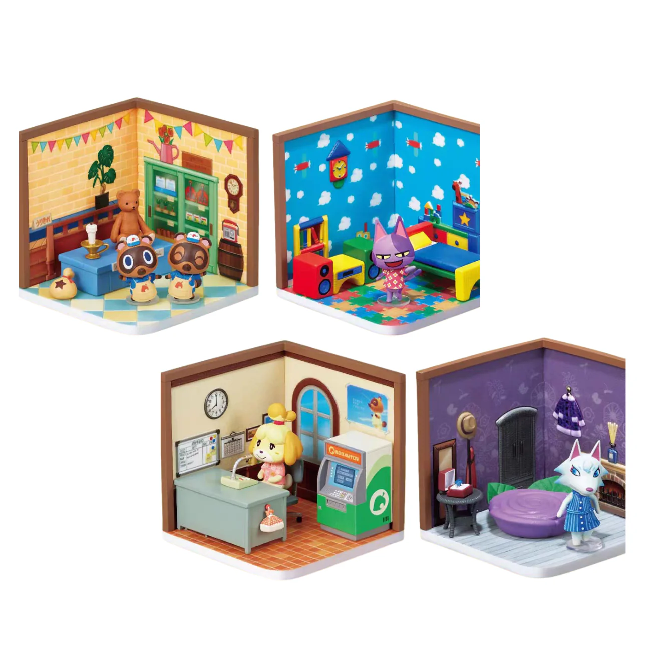 Animal Crossing Character Room Miniature Scene - Happy Home Paradise Blind Box