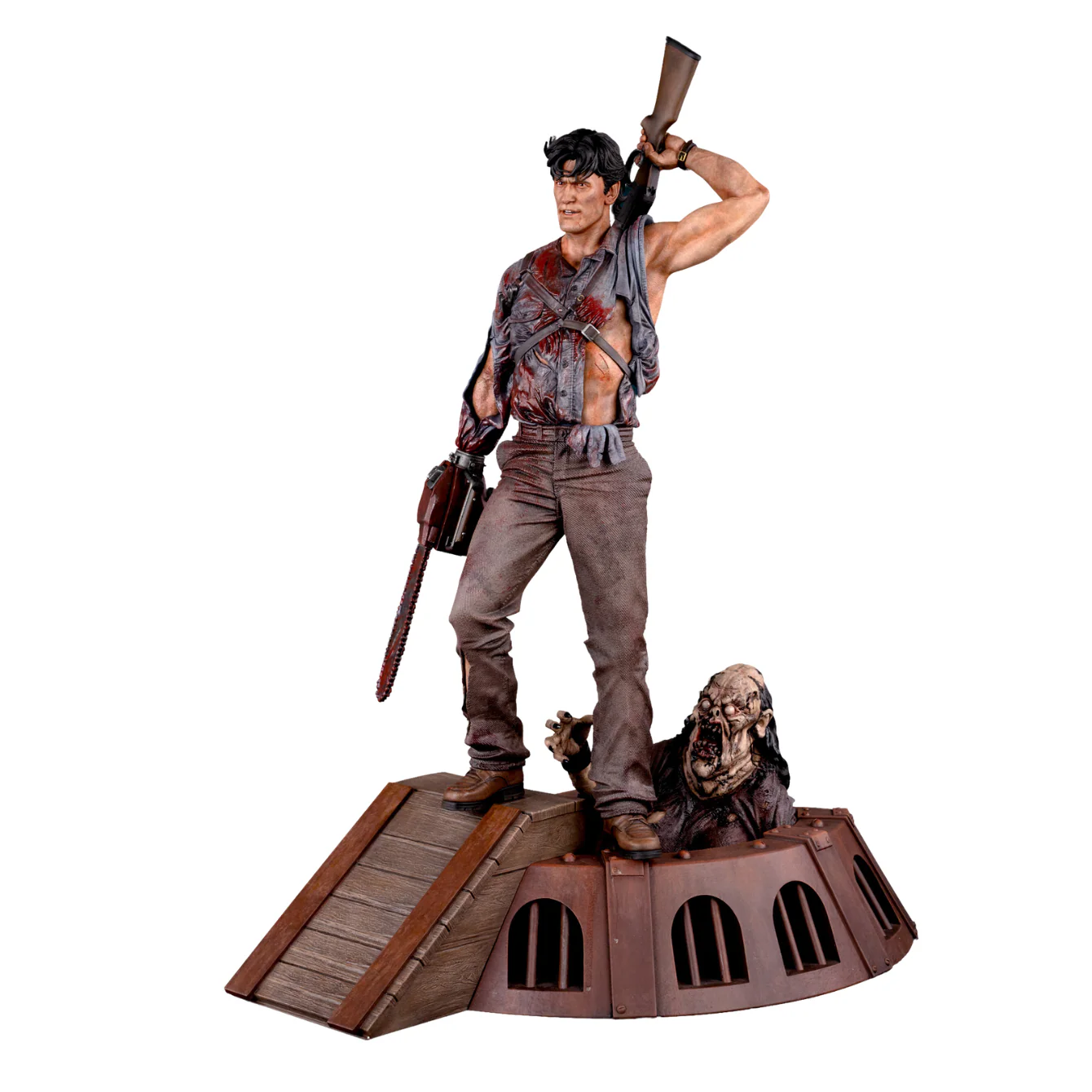 ASH STATUE APEX: 1:10 ARMY DARKNESS EVIL DEAD