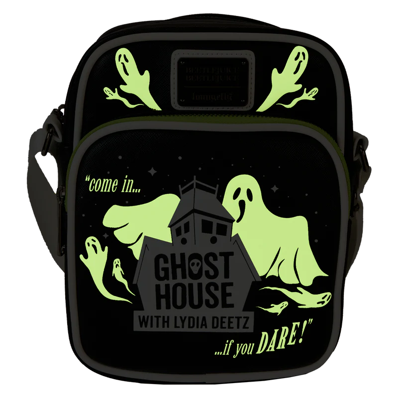 Beetlejuice Ghost House Glow Crossbody Bag - Image 2
