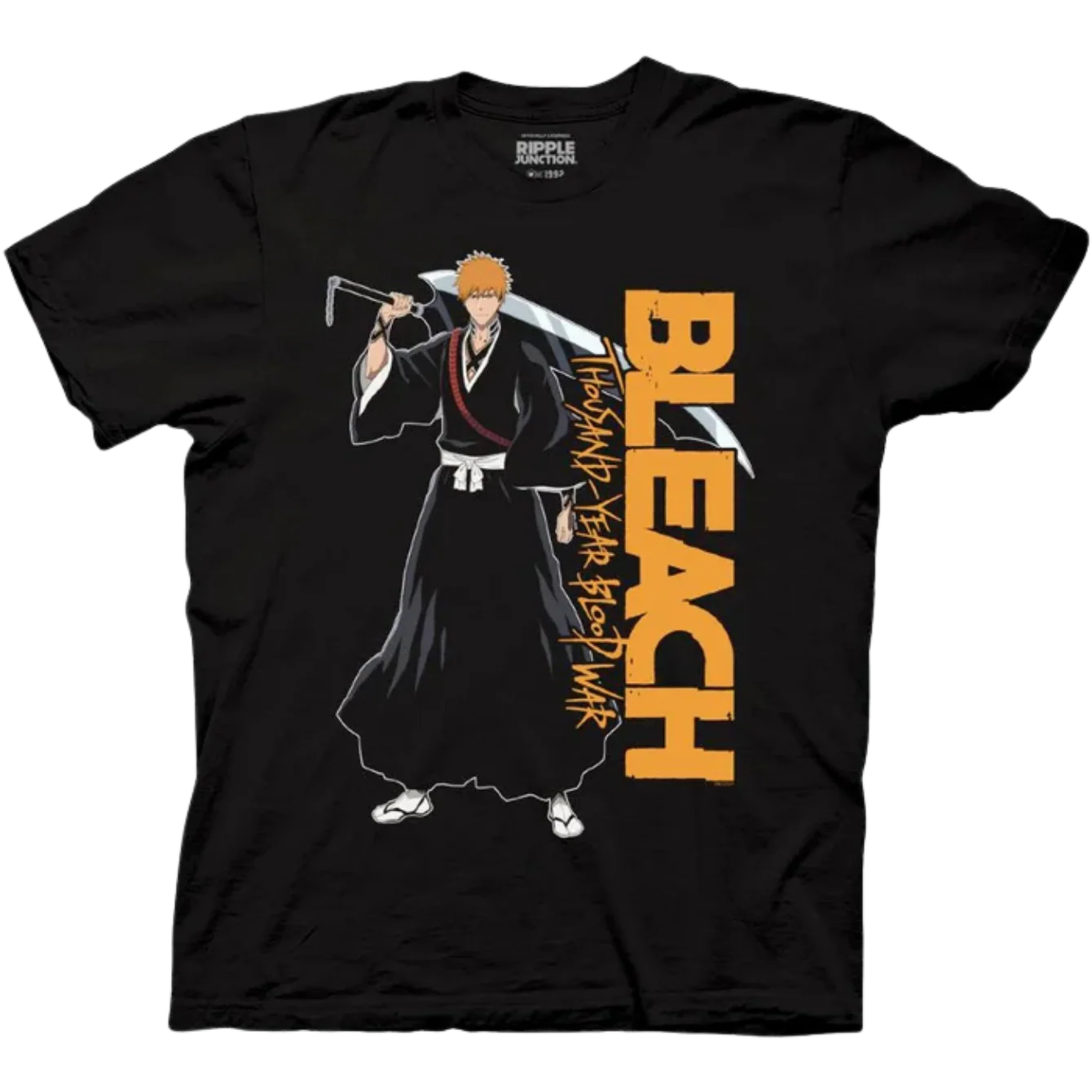 BLEACH: Thousand-Year Blood War Ichigo Stacked Logo T-Shirt