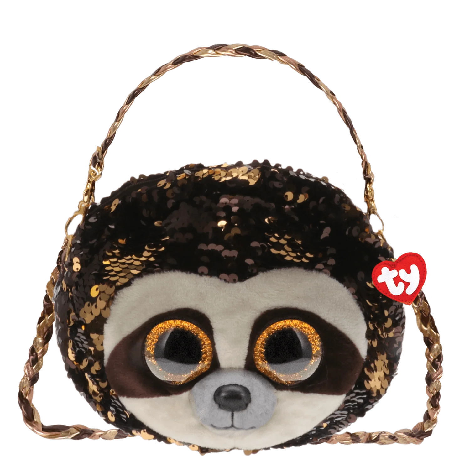 Dangler REVERSIBLE SEQUIN SLOTH PURSE
