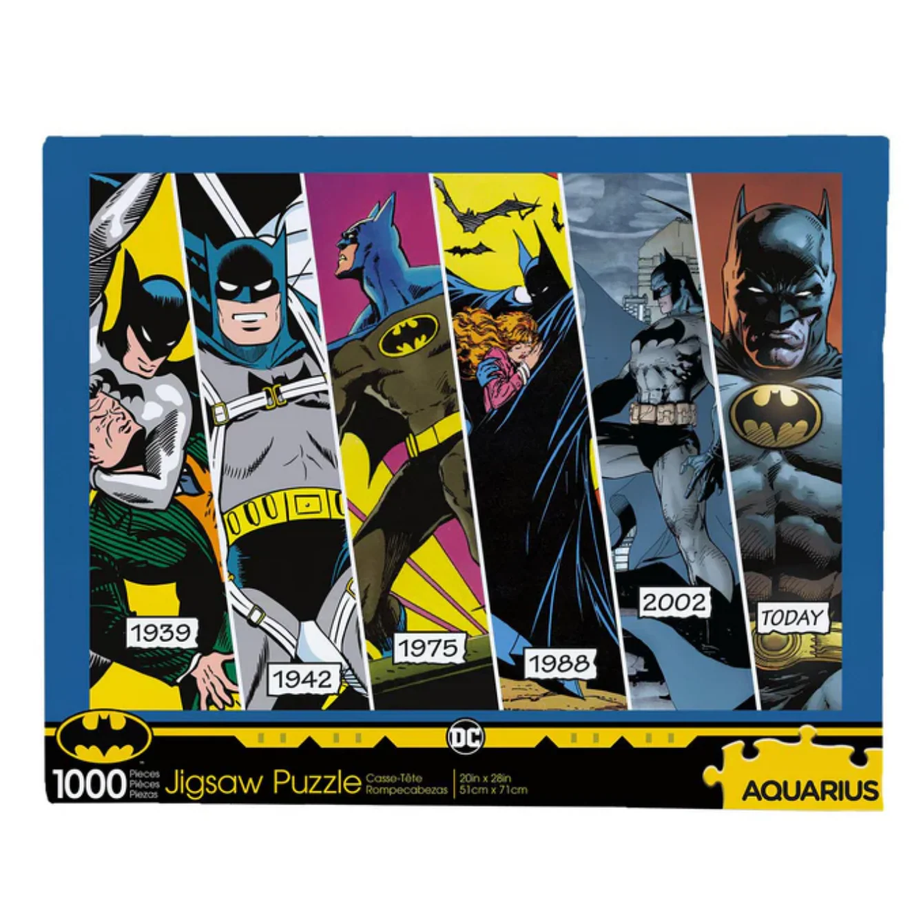 DC Comics Batman Timeline 1000 Piece Jigsaw