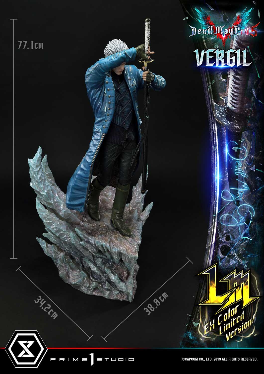 PRE-ORDER Devil May Cry V Vergil EX Color Limited Version Statue - Image 13