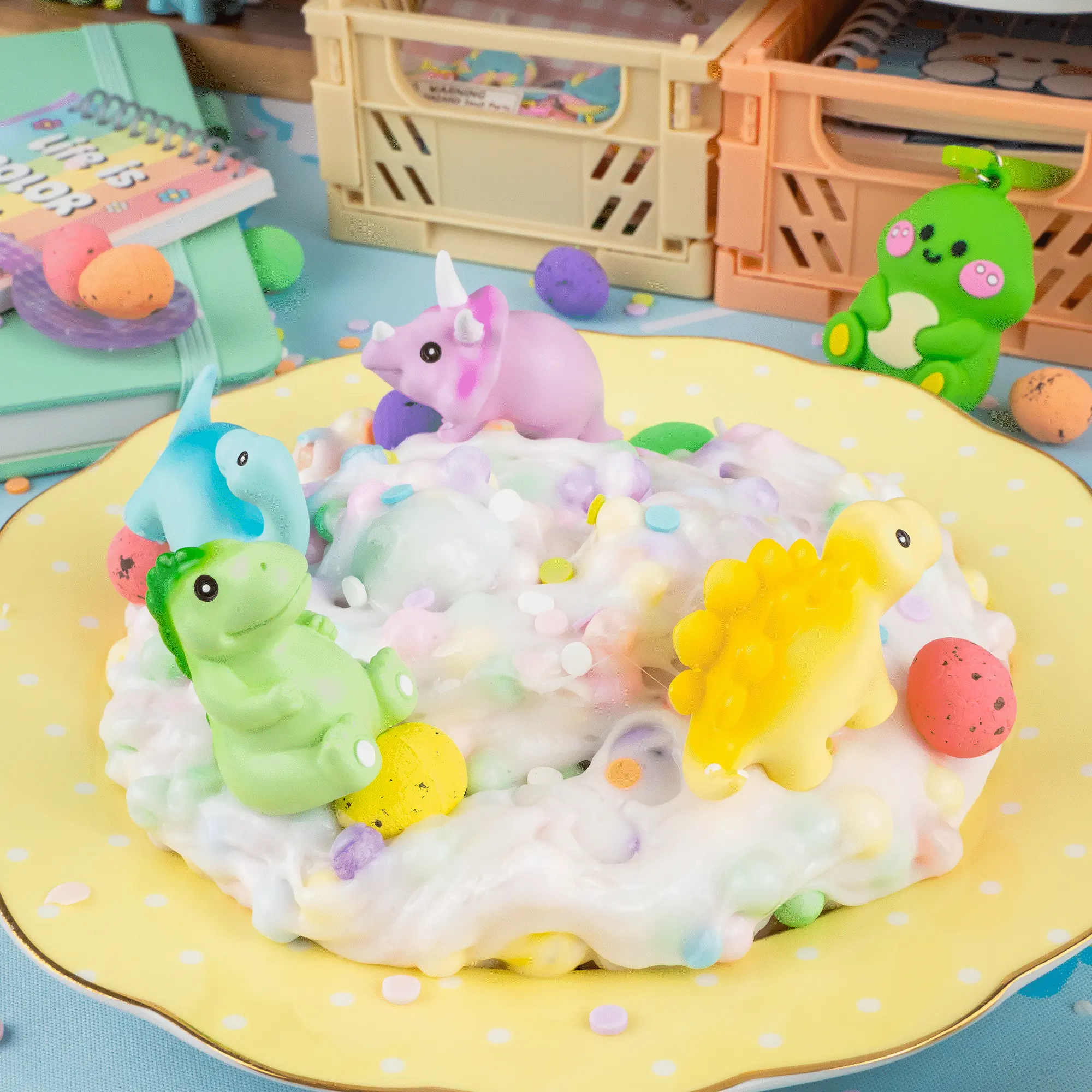 Dino Cereal Crunchy Signature Dome™ Slime - Image 2