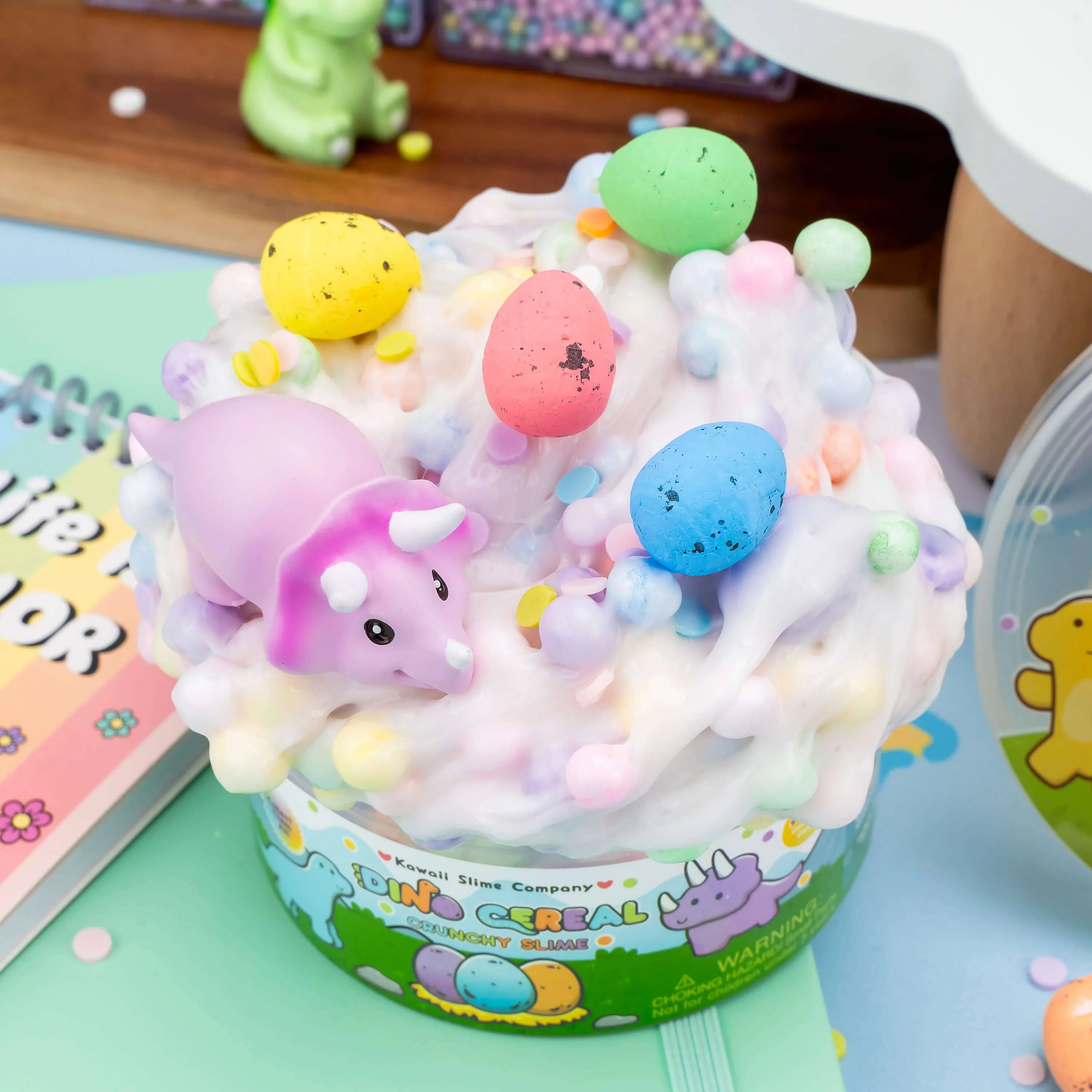 Dino Cereal Crunchy Signature Dome™ Slime - Image 8