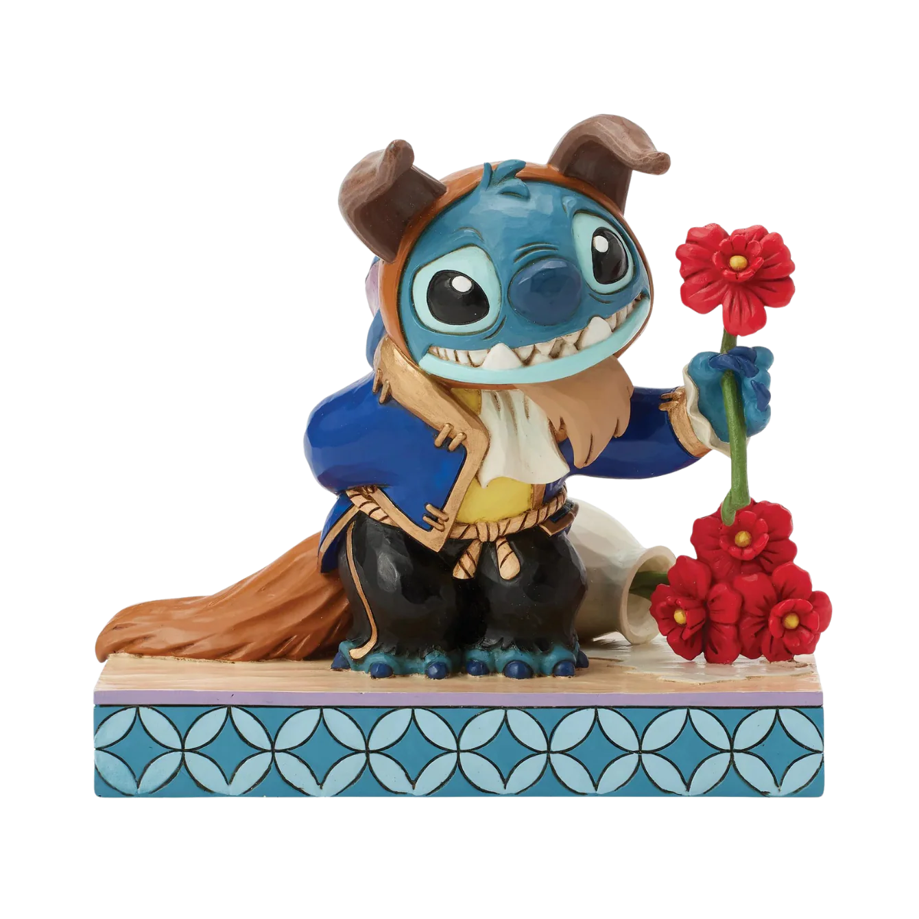 Disney Traditions | Stitch Dressed As Beast | Figurine