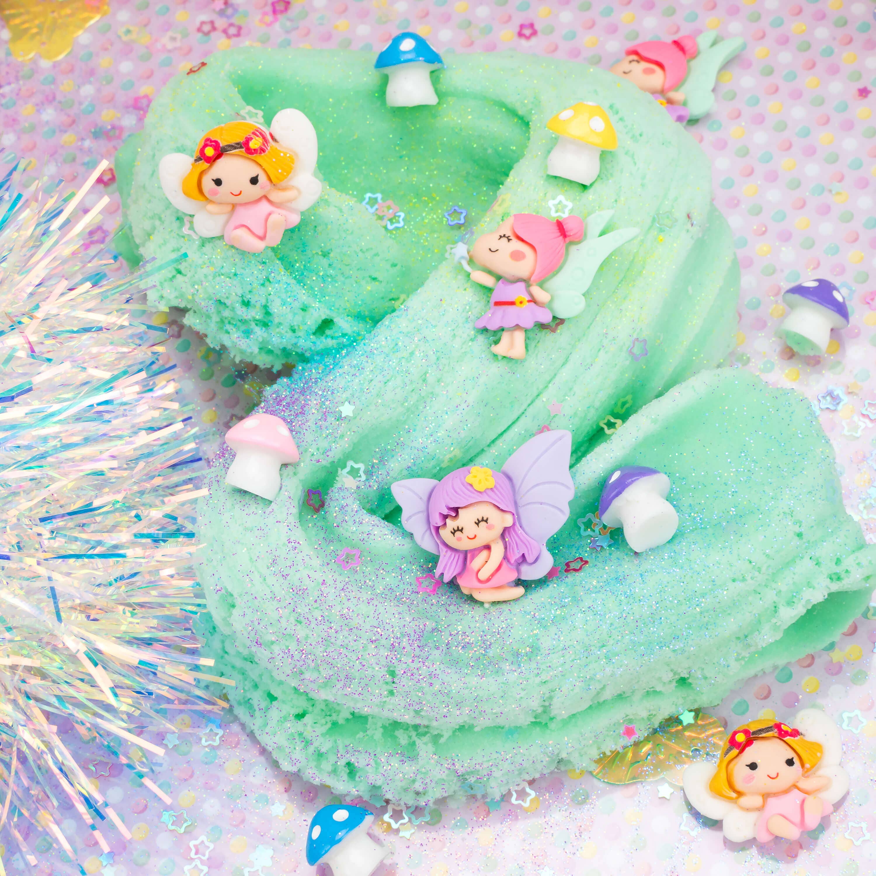 Fairy Garden Cloud Signature Dome™ Slime - Image 4