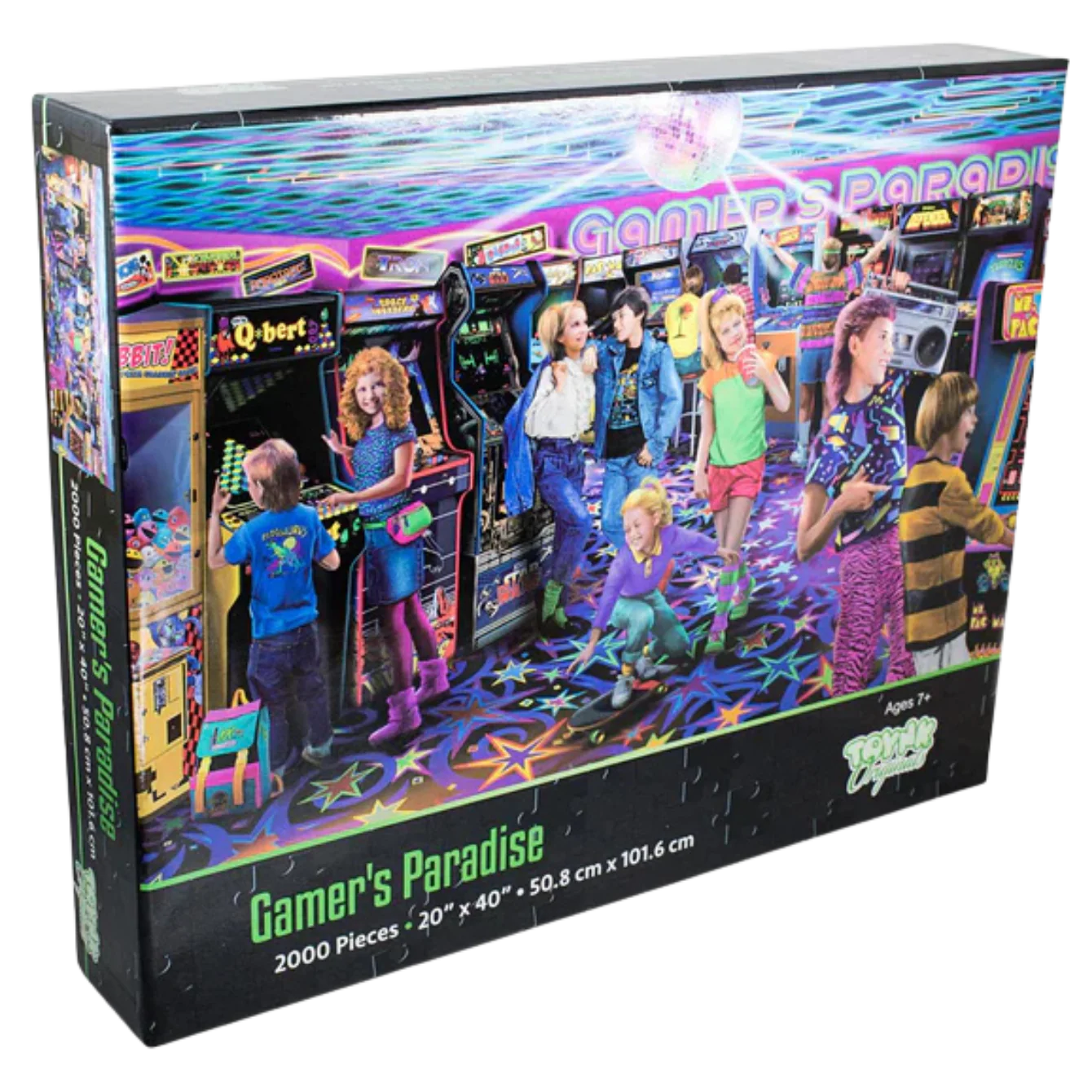 Gamers Paradise '80s Retro Arcade 2000 Piece Jigsaw Puzzle