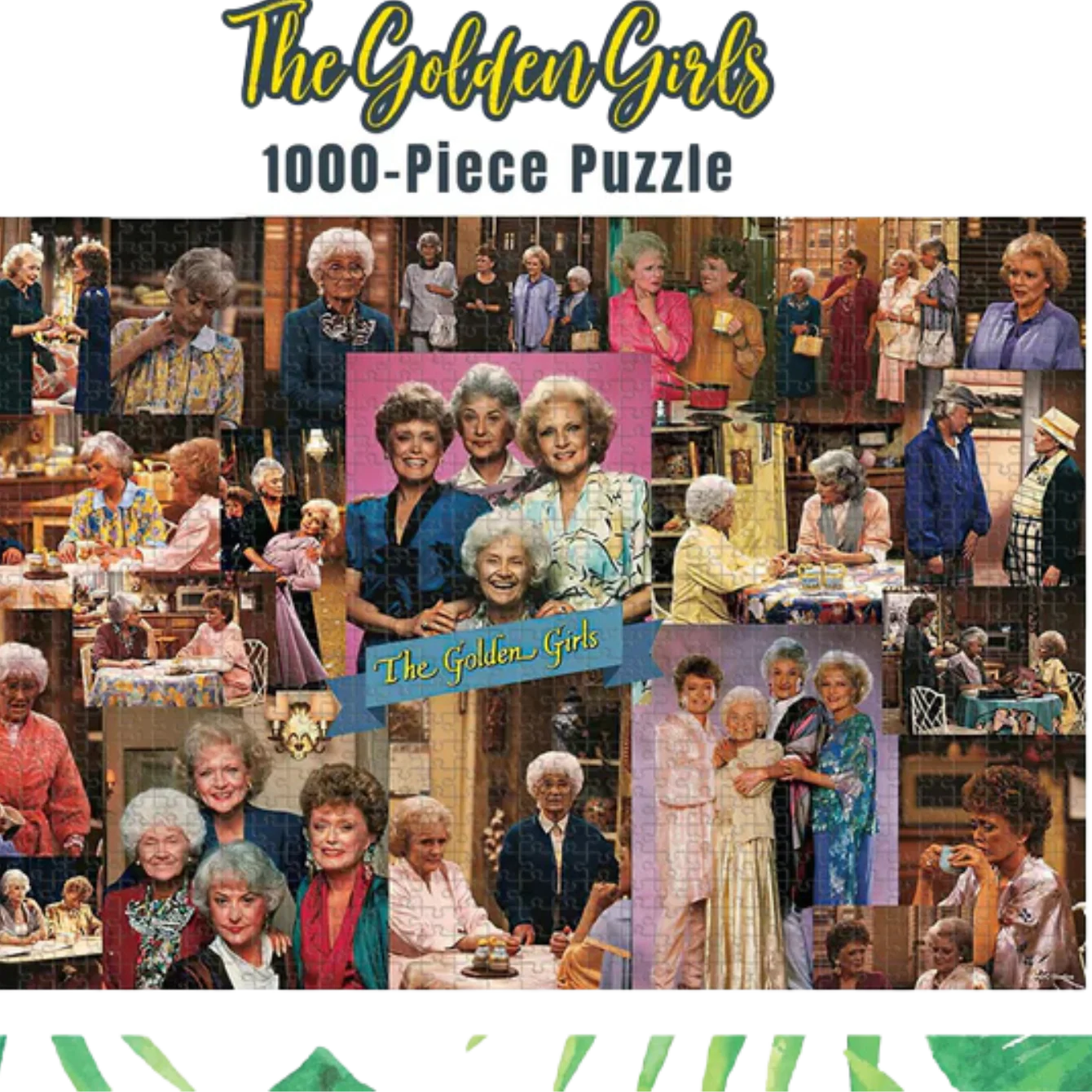 Golden Girls Collage '80s Puzzle | 1000 Piece Jigsaw Puzzle