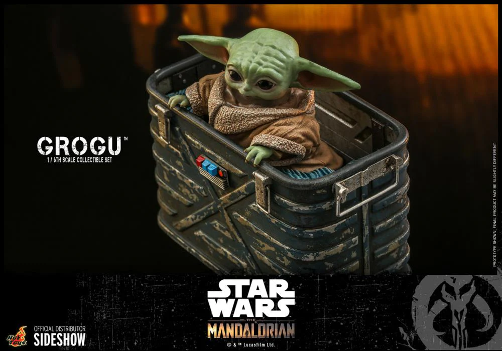 The Mandalorian TMS043 Grogu 1/6th Scale Collectible Figure Set - Image 15