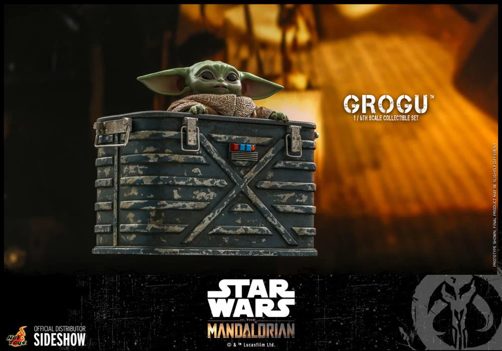 The Mandalorian TMS043 Grogu 1/6th Scale Collectible Figure Set - Image 16