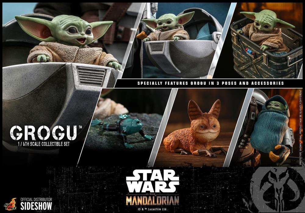 The Mandalorian TMS043 Grogu 1/6th Scale Collectible Figure Set - Image 19