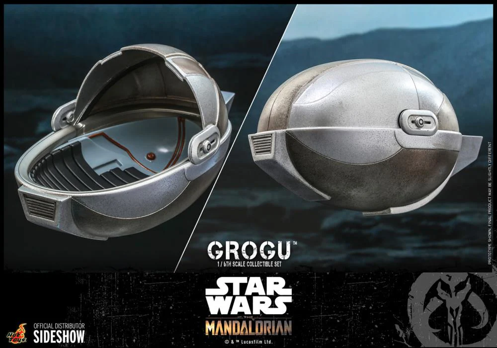 The Mandalorian TMS043 Grogu 1/6th Scale Collectible Figure Set - Image 9