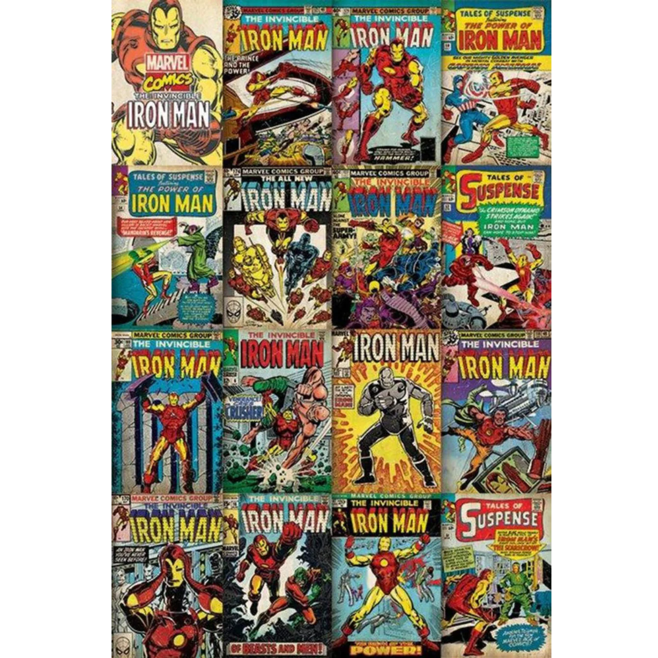 Iron Man - Comic Covers - Regular Poster