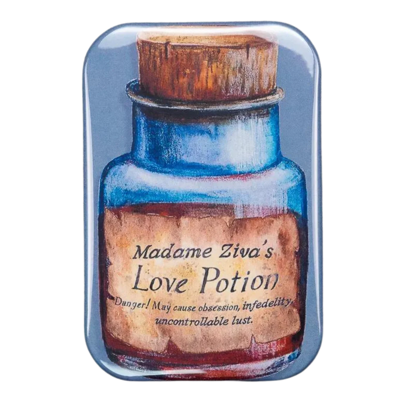 Love Potion Bottle 2" X 3" Magnet