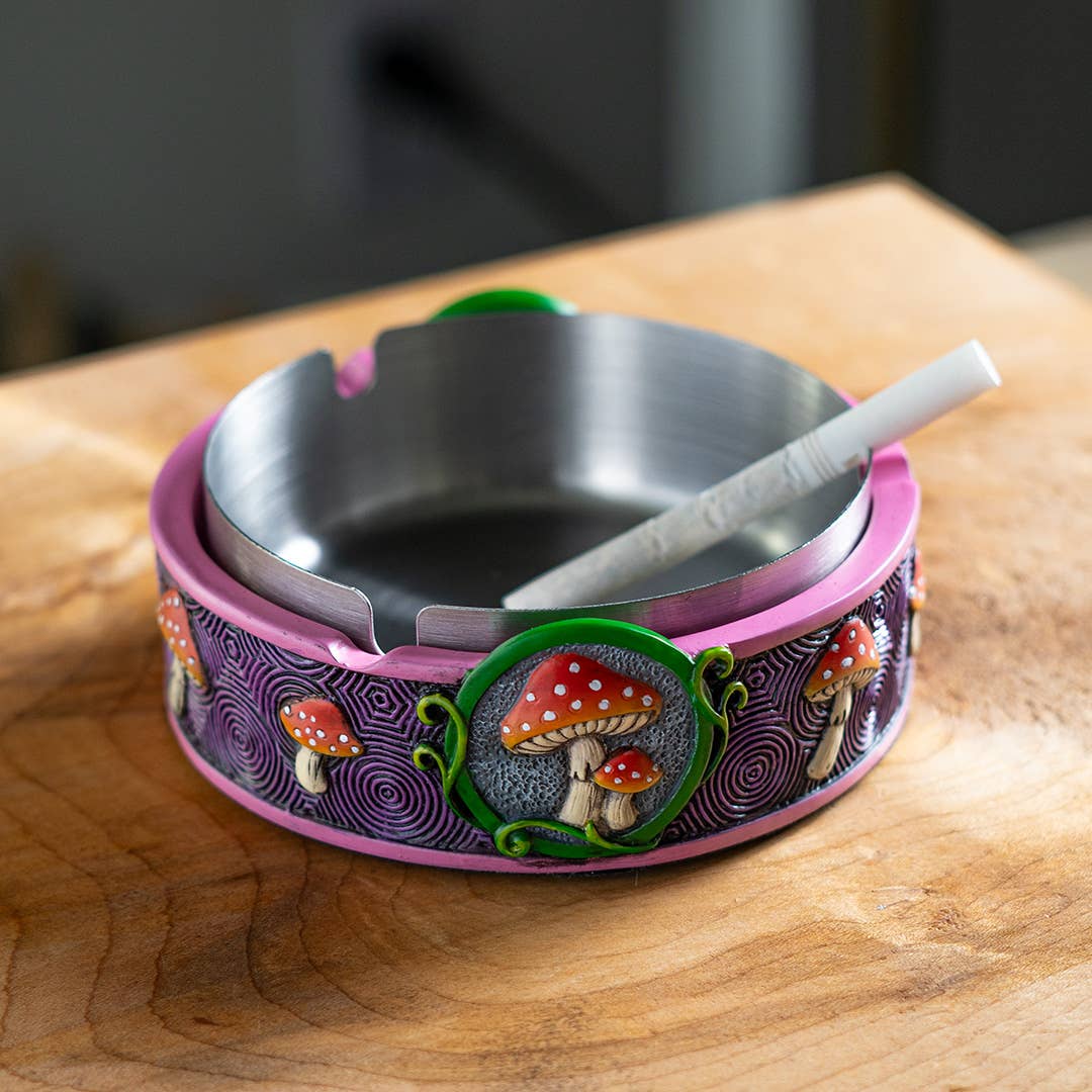 Magic Toadstool Mushroom Ashtray Trinket Tray