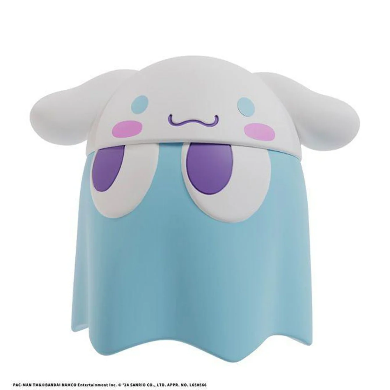 MegaHouse Chibi-Collect Figures Deluxe Pac-man x Sanrio Characters Ghost Cinnamoroll Original Color Ver.