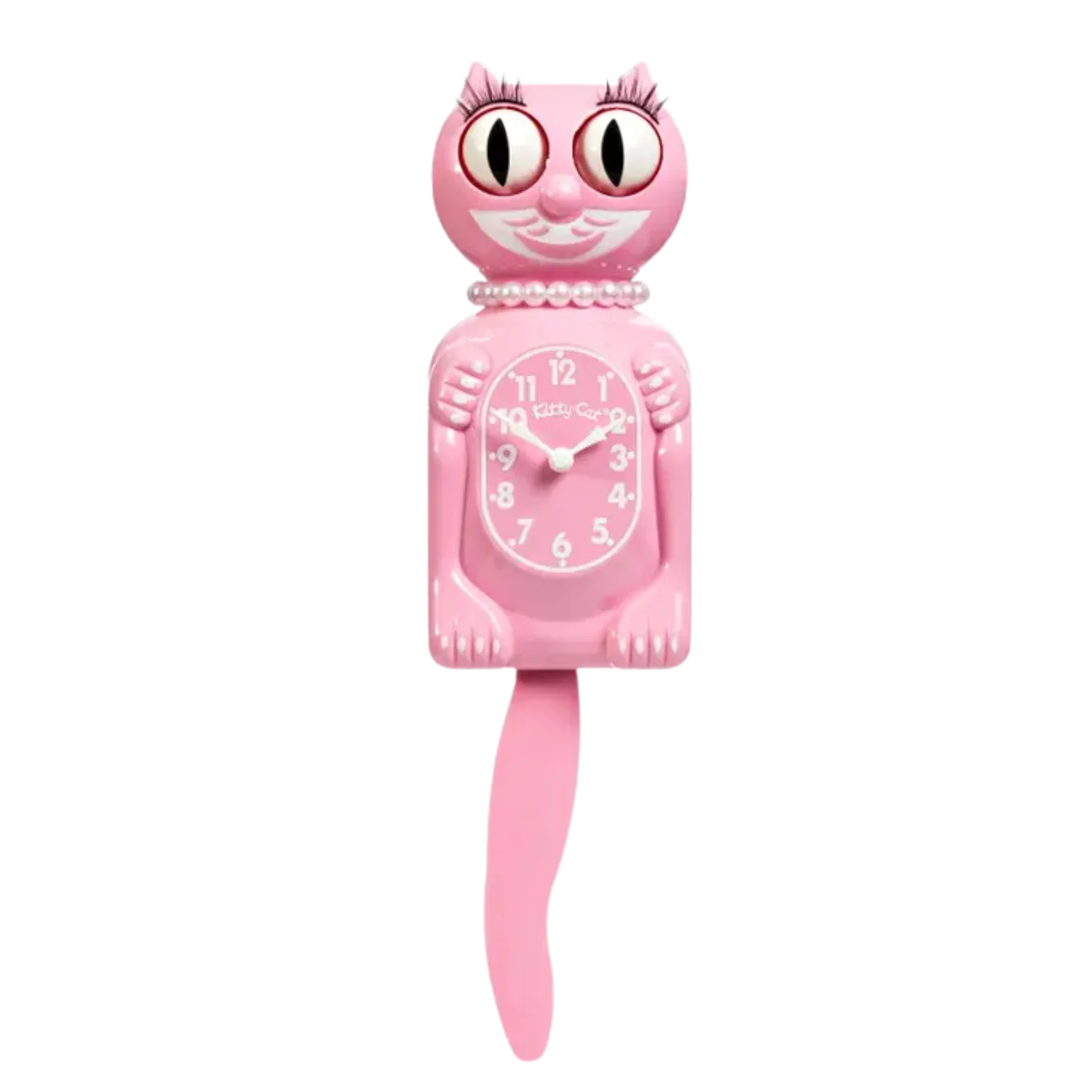 Pink Satin Miss Kitty-Cat Klock