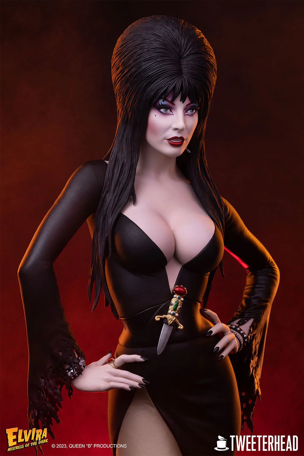 Elvira: Mistress of the Dark Quarter Scale Maquette - Image 2