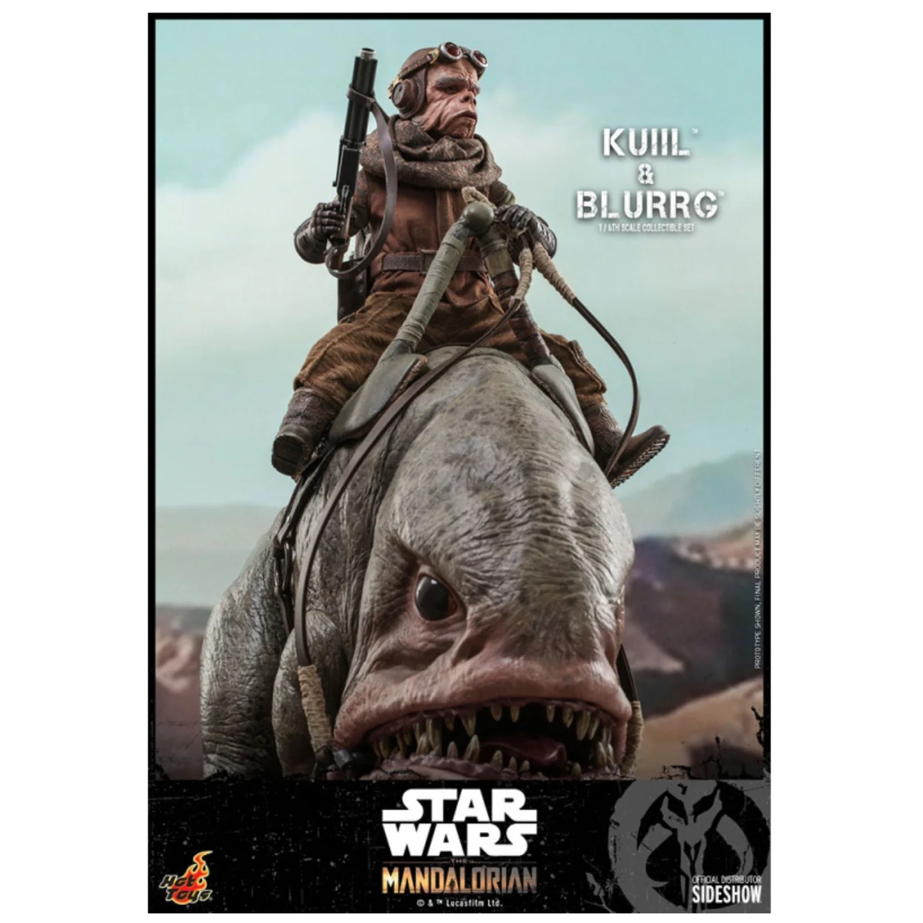 Kuiil™ & Blurgg™ Sixth Scale Figure Set by Hot Toys