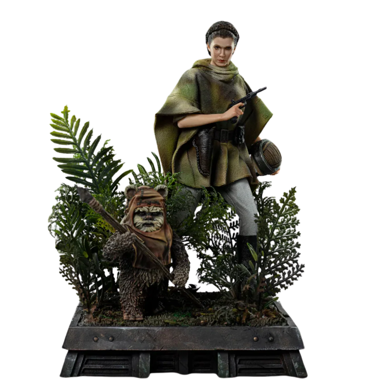 Pre-Order - Statue Leia and Wicket - Star Wars Episode VI - Art Scale 1/10 - Iron Studios