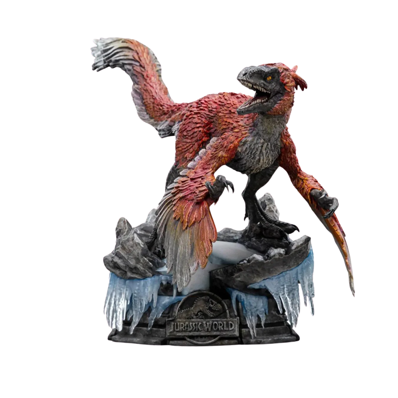 Pre-Order - Statue Pyroraptor - Jurassic World: Dominion - Art Scale 1/10 - Iron Studios