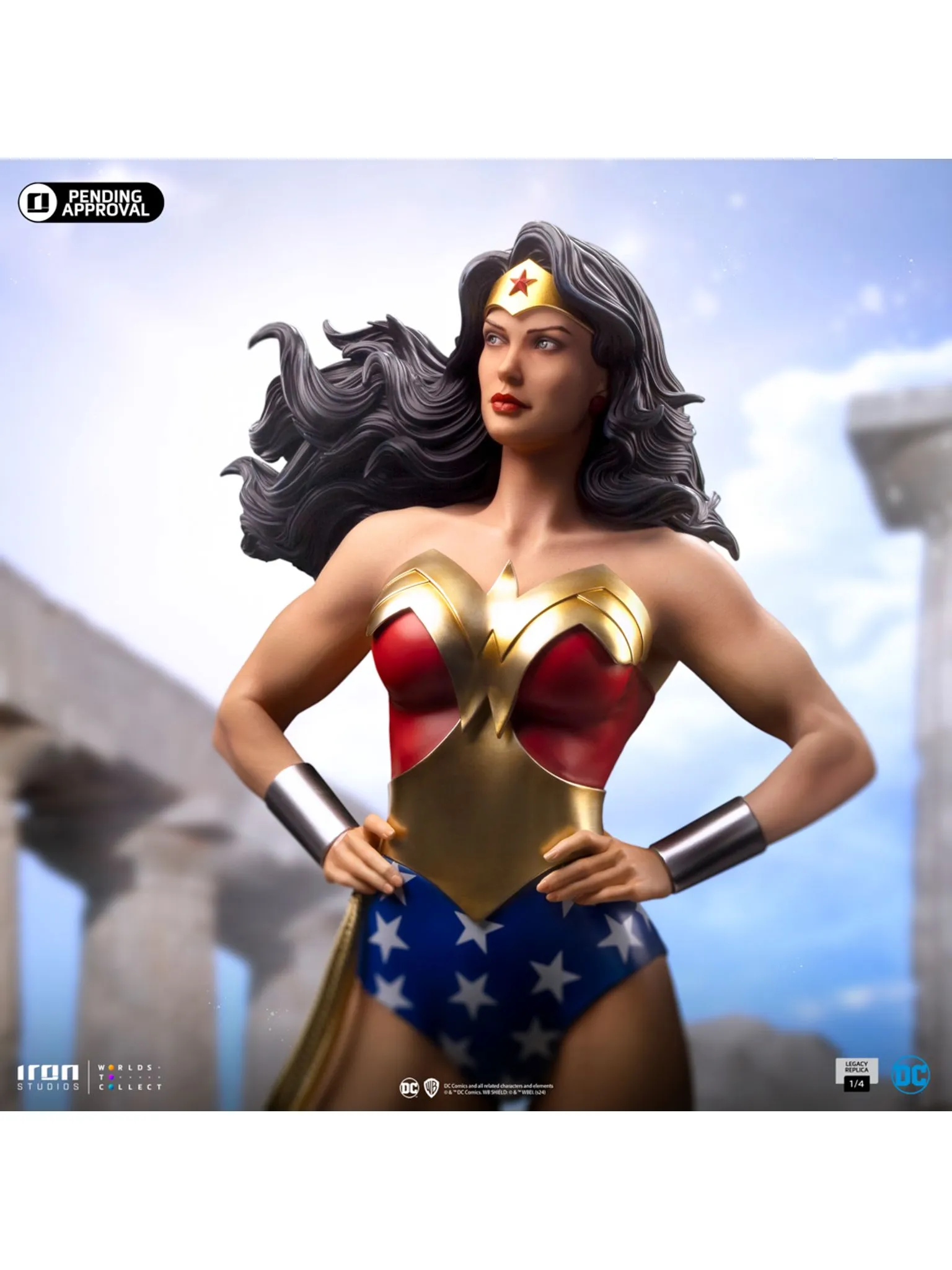 PRE-ORDER Statue Wonder Woman - DC Trinity - Legacy Replica 1/4 - - Image 2