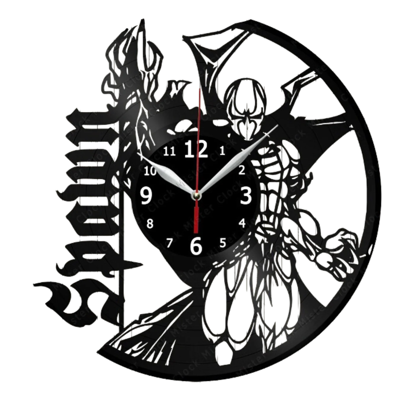 Spawn Vinyl Record Wall Clock