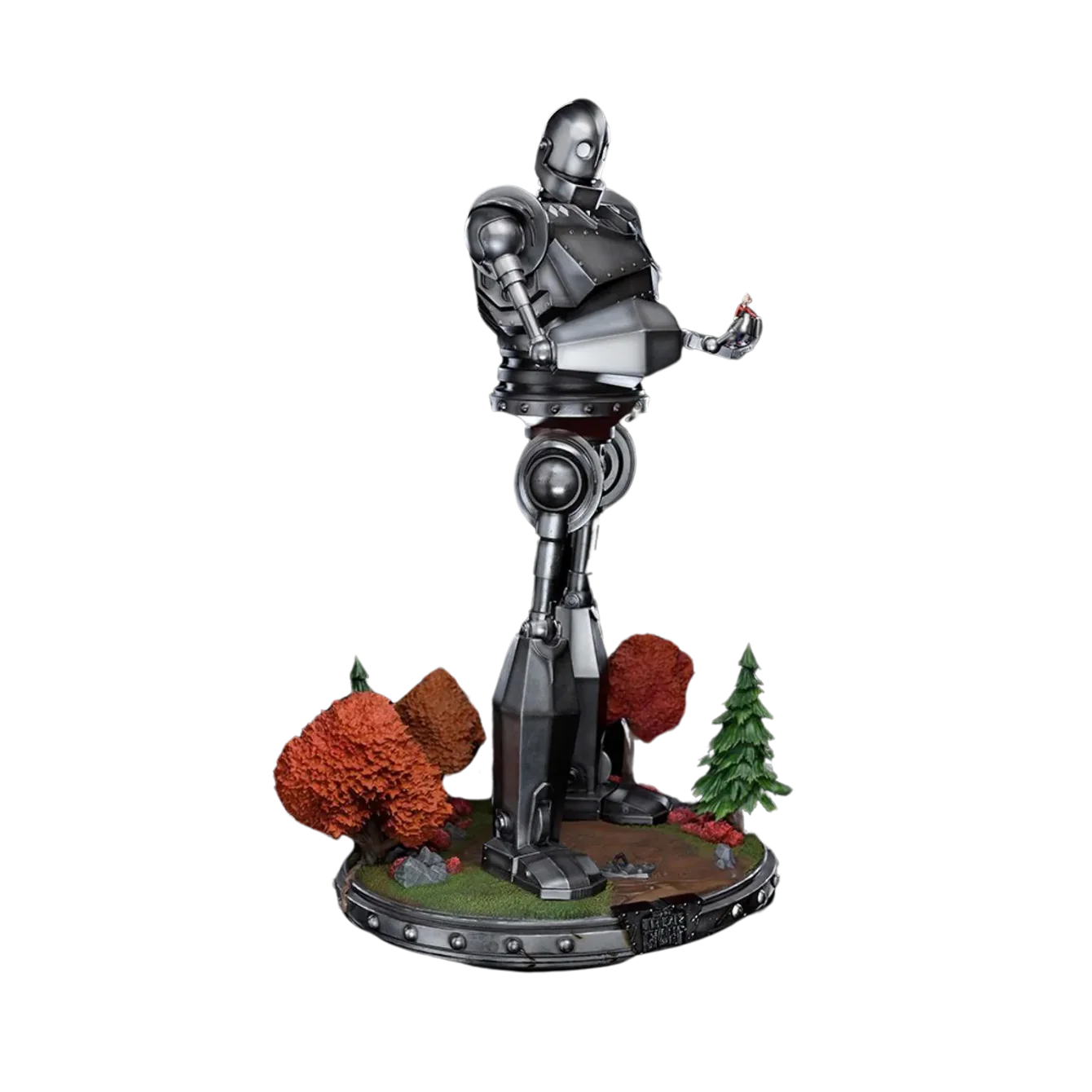 Statue Iron Giant and Hogarth Hughes - The Iron Giant - Demi Scale 1/20 - Iron Studios