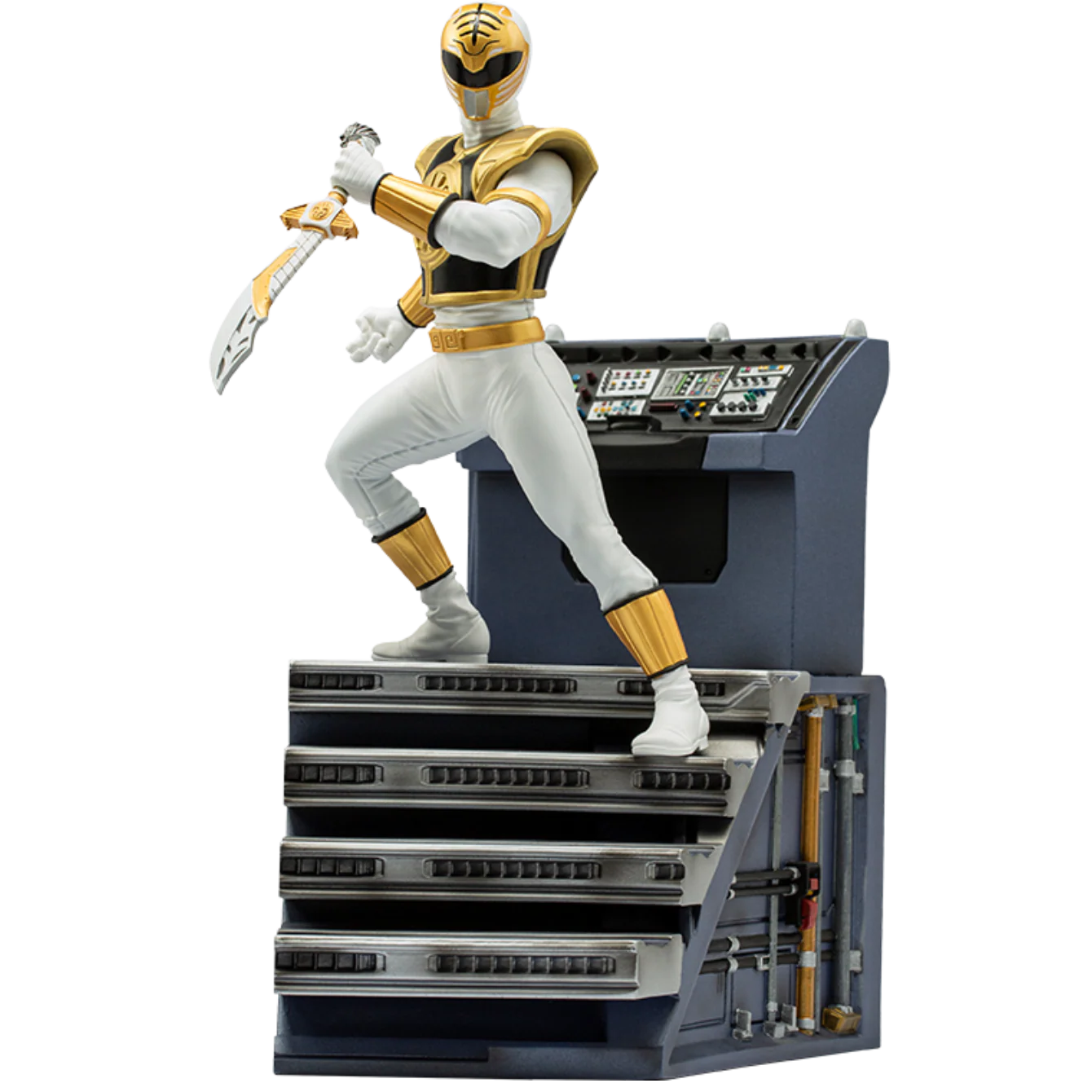 WHITE RANGER - MIGHTY MORPHIN POWER RANGERS - BDS ART SCALE