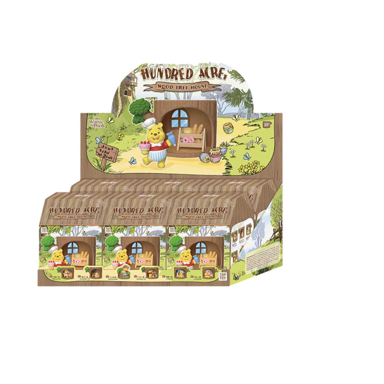 Winnie the Pooh Hundred Acre Wood Tree House Series Figure Blind Box