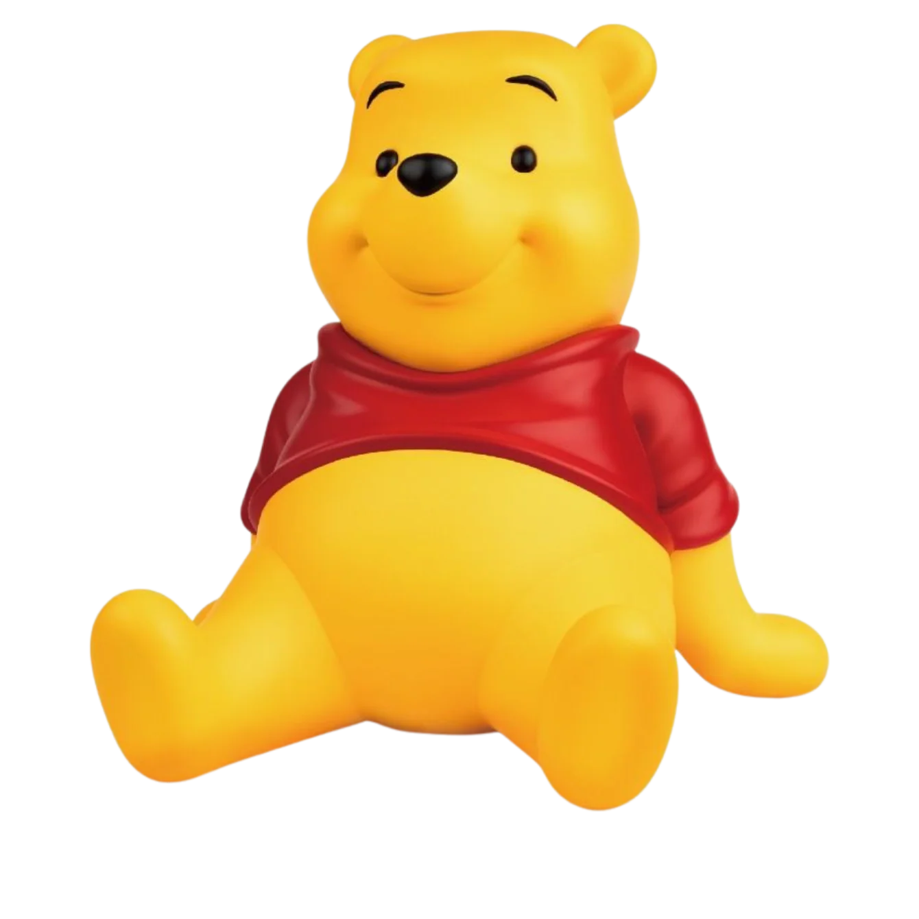 Winnie The Pooh Large Vinyl Piggy Bank: Pooh