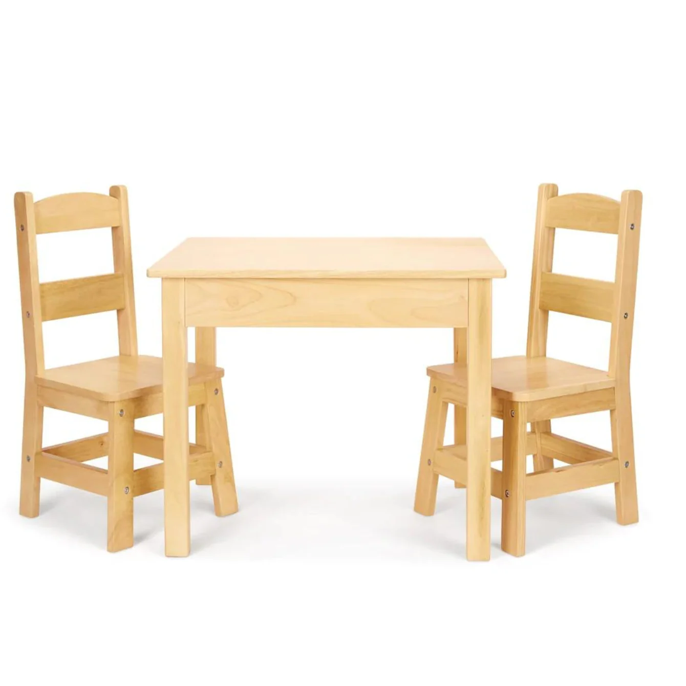 Wooden Table & Chairs - Natural